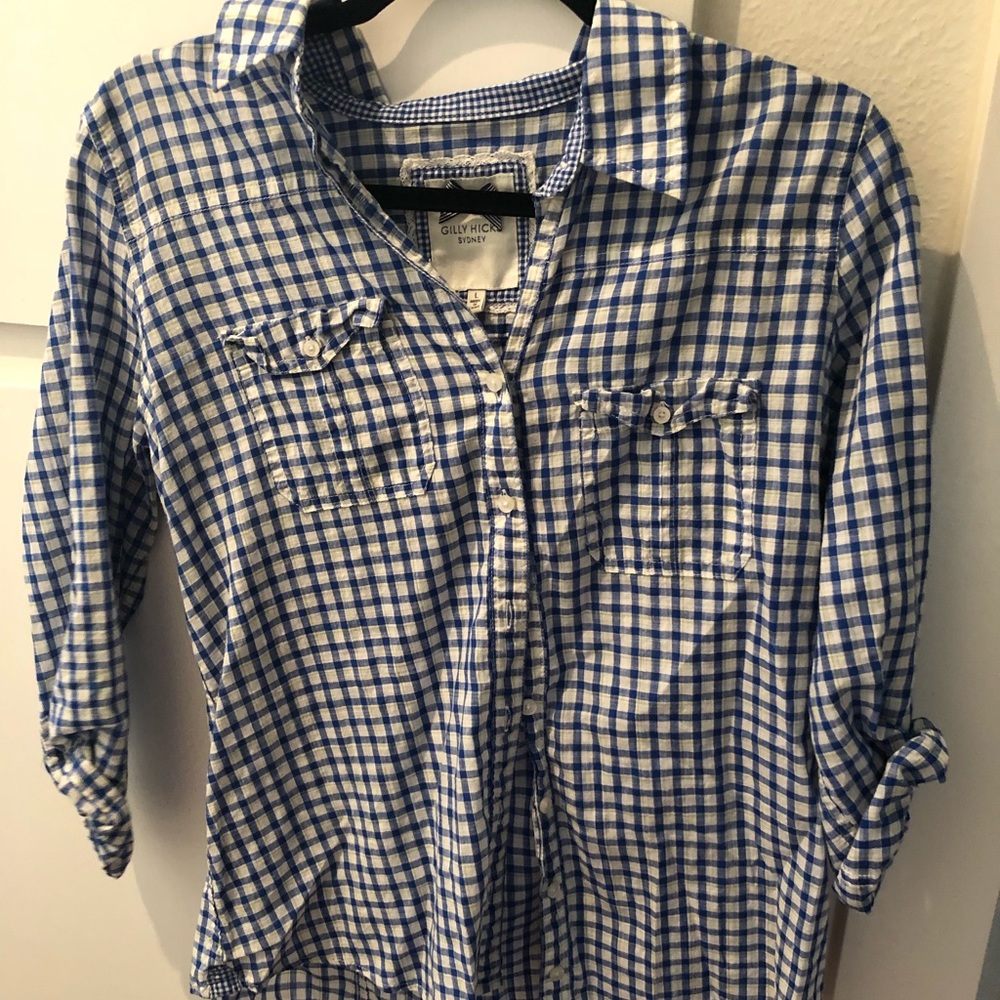 Gilly Hicks Flannel Button Down Shirt (Women’s)